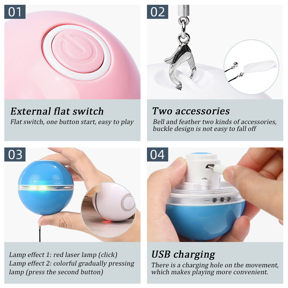 LED laser funny ball from paetown store