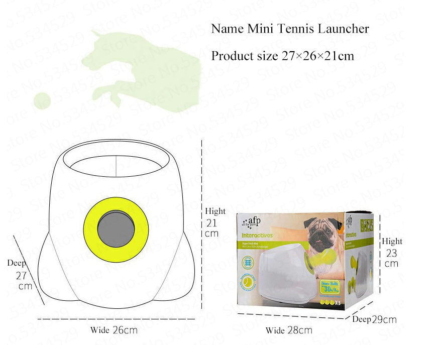 Pets interactive ball launcher from paetown