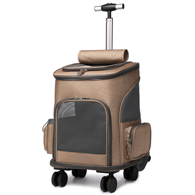 Foldable portable pets backpack from peaetown store