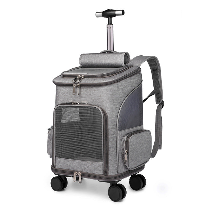 Foldable portable pets backpack from peaetown store