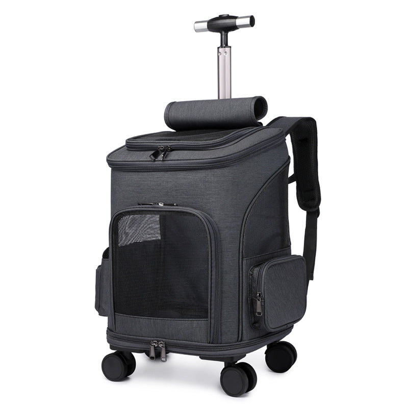 Foldable portable pets backpack from peaetown store