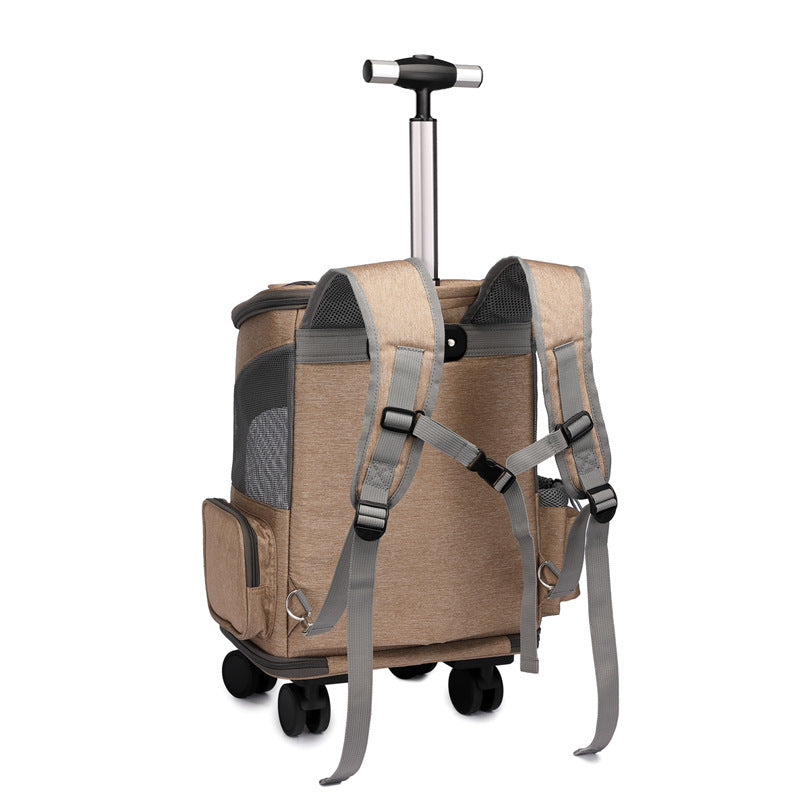 Foldable portable pets backpack from peaetown store