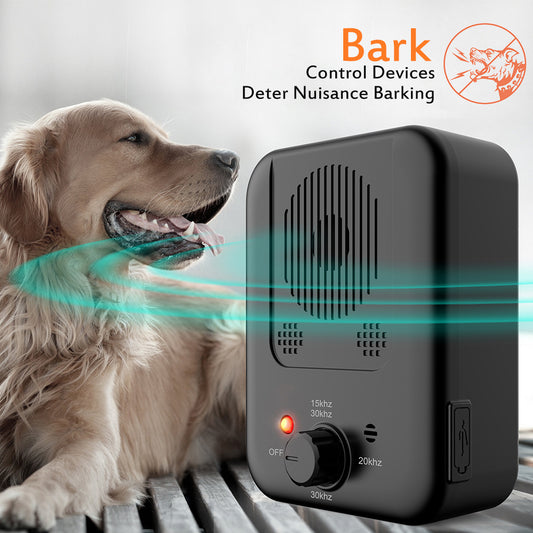 Pet ultrasonic anti barking collar from paetown store
