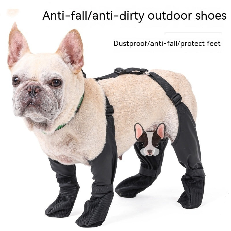 Waterproof adjustable pet shoe from paetown store