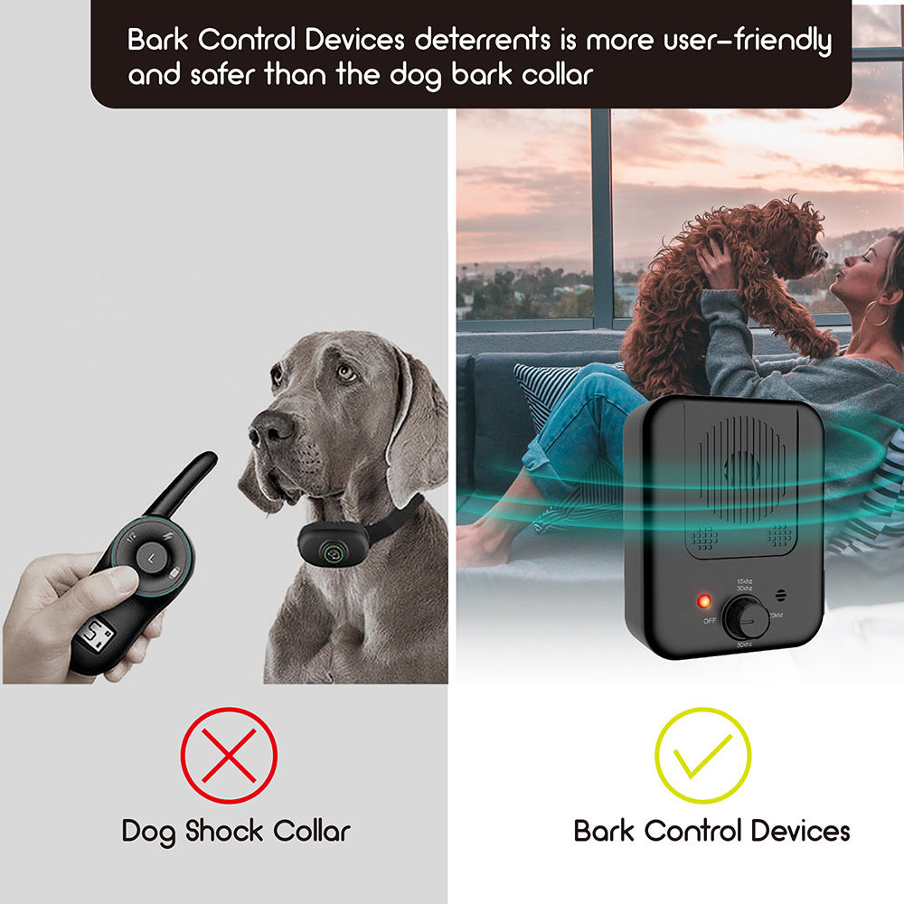 Pet ultrasonic anti barking collar from paetown store