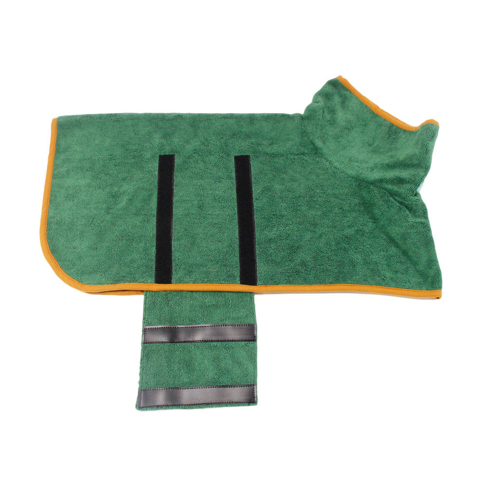 Absorbent pet bathrobe from paetown store