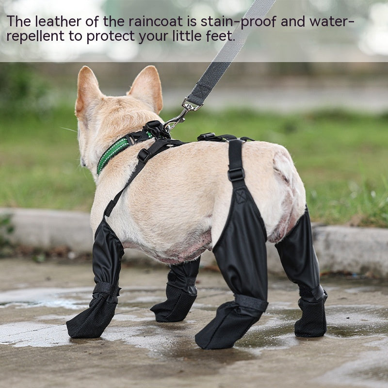 Waterproof adjustable pet shoe from paetown store