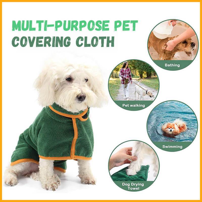 Absorbent pet bathrobe from paetown store