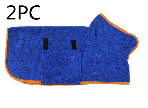 Absorbent pet bathrobe from paetown store