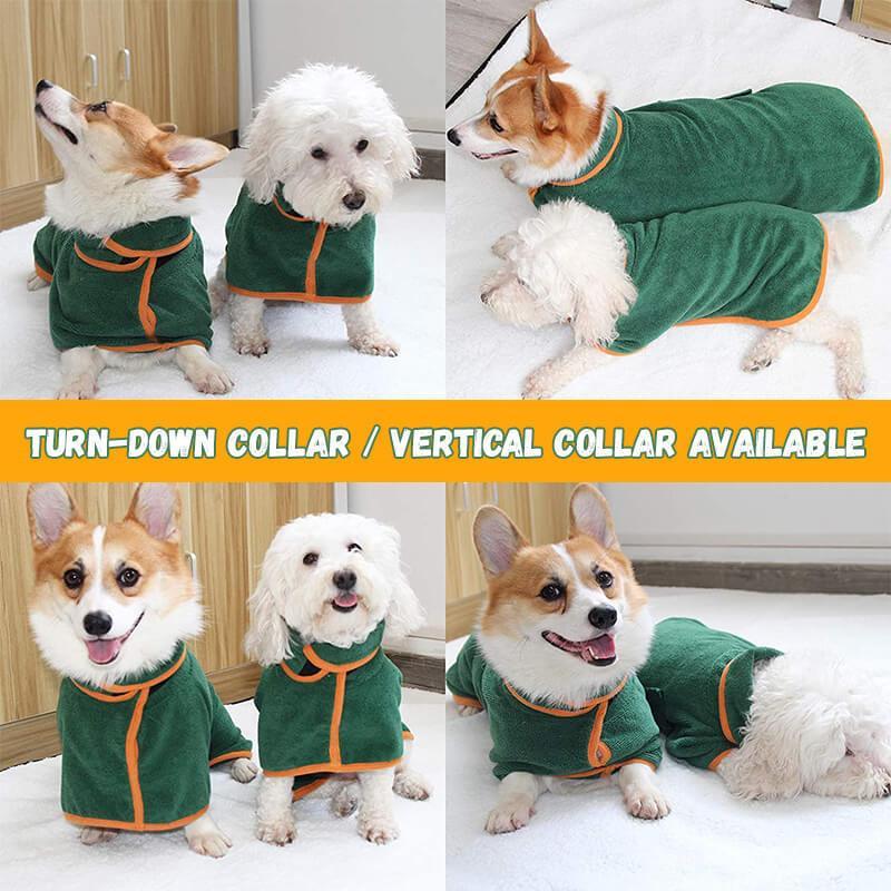 Absorbent pet bathrobe from paetown store