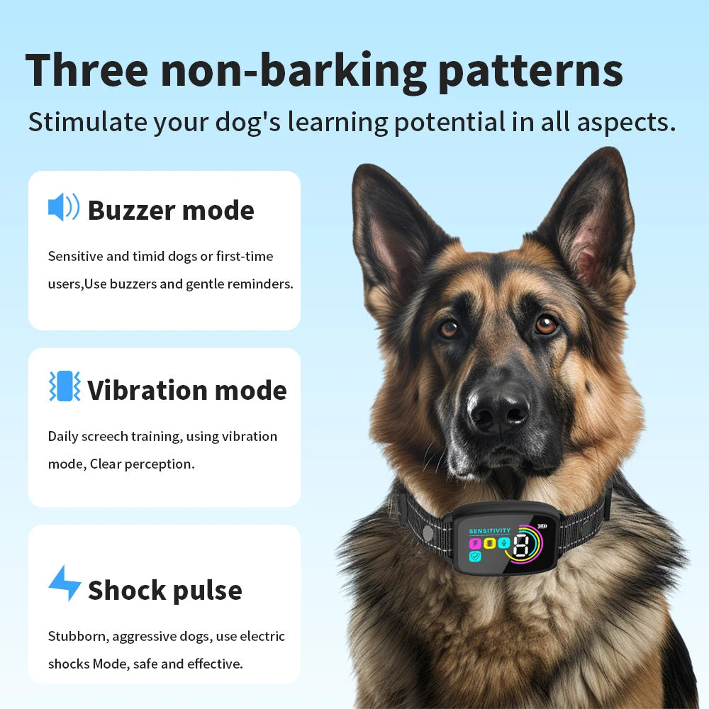Automatic anti barking dog collar from paetown store