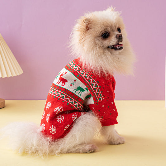 Christmas dog sweater from paetown store