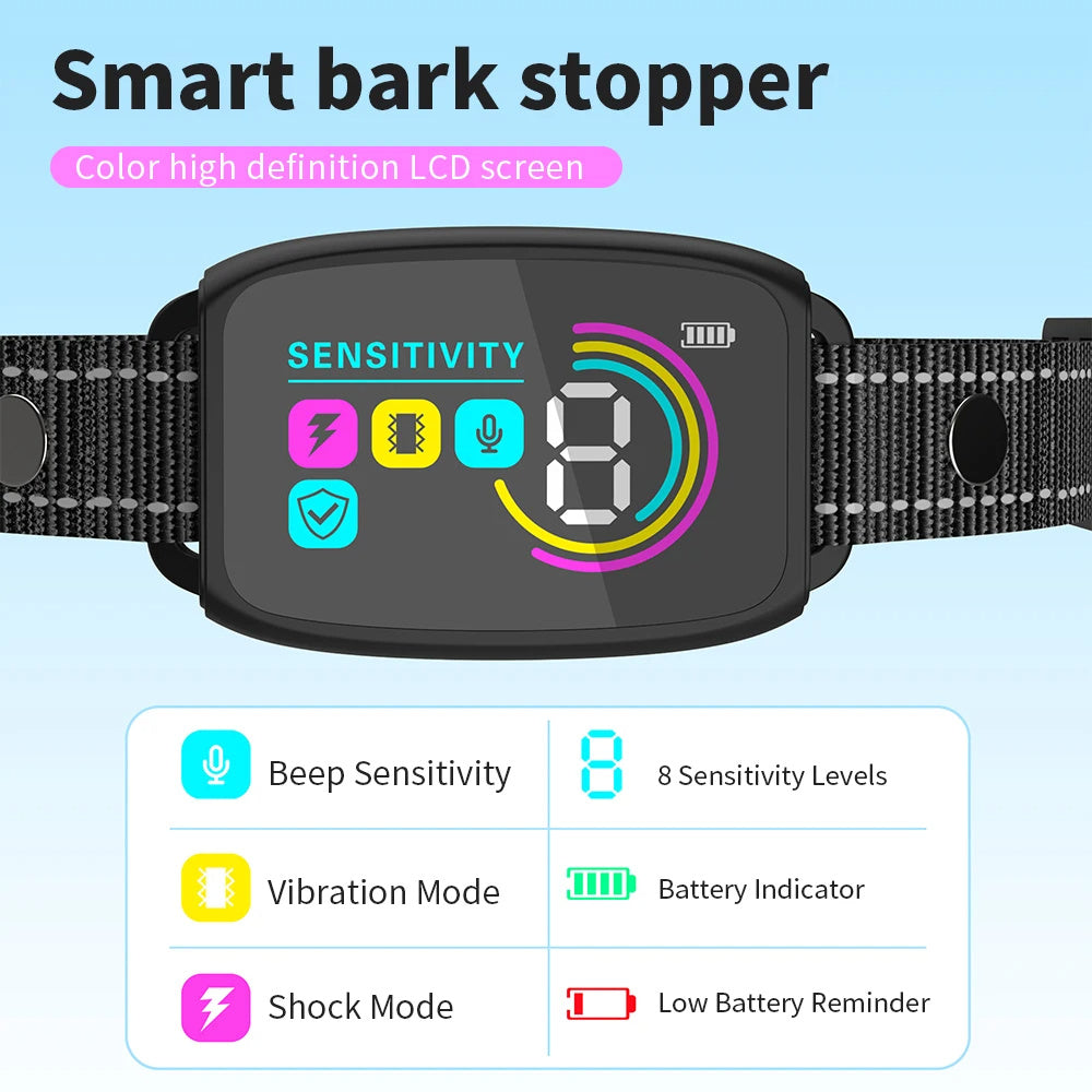 Automatic anti barking dog collar from paetown store