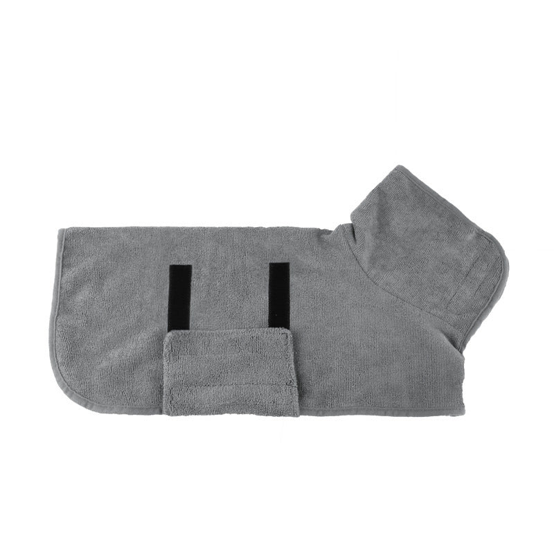 Absorbent pet bathrobe from paetown store