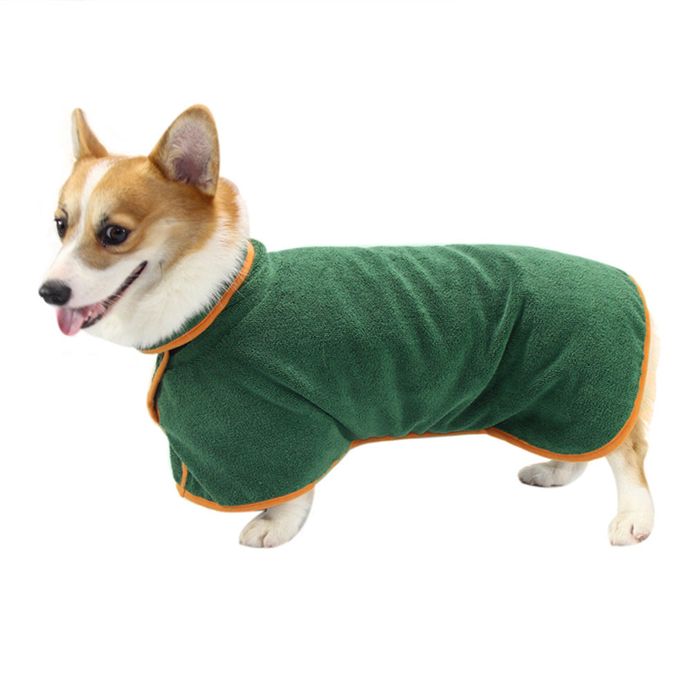 Absorbent pet bathrobe from paetown store
