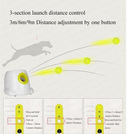 Pets interactive ball launcher from paetown
