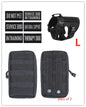 Adjustable pets herness from paetown store, heavy-duty nylon vest for dogs, tactical design with pockets.