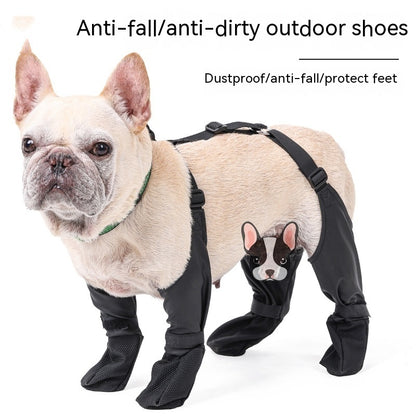 Waterproof adjustable pet shoe from paetown store