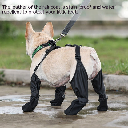 Waterproof adjustable pet shoe from paetown store