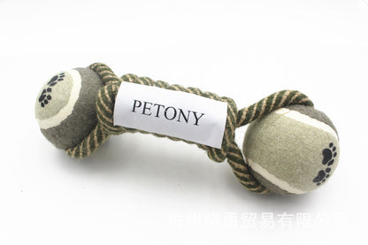 Pet dumbbell rope tennis from paetown store