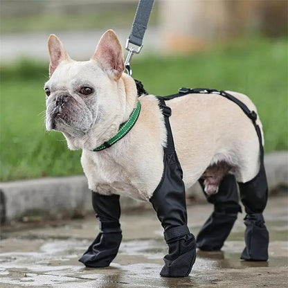 Waterproof adjustable pet shoe from paetown store