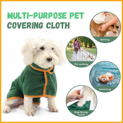 Absorbent pet bathrobe from paetown store